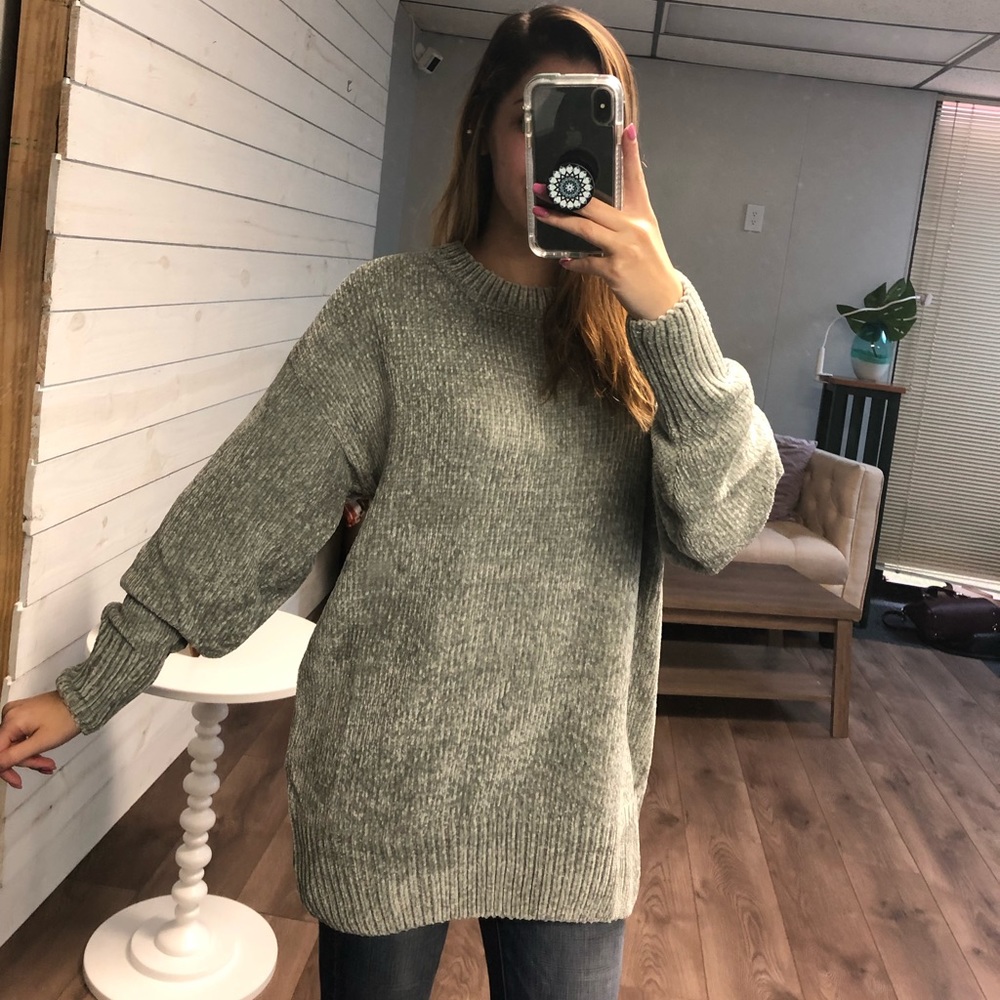 Comfy Green Sweater